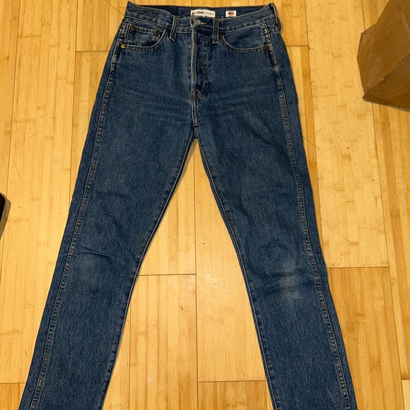 Classic Blue Denim Jeans - Picture 2 of 6